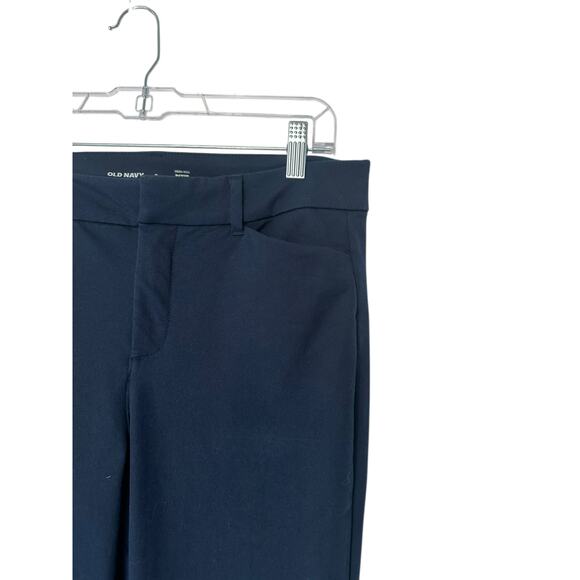 Old Navy Women's Straight Leg Pants - Navy Blue - Picture 5 of 10